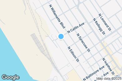 Map image of the property - 9426 N Edison St