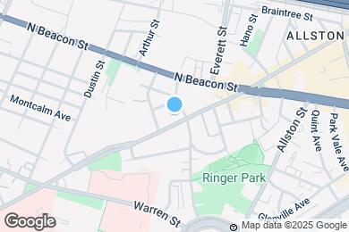 Map image of the property - 573 Cambridge Street