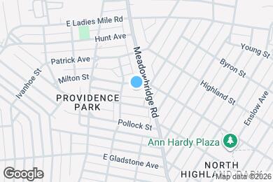 Map image of the property - 611 Milton St