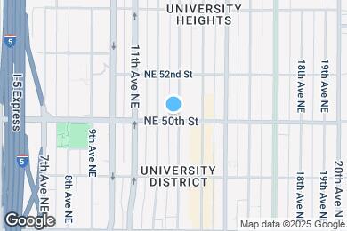 Map image of the property - 5001 Brooklyn Ave NE