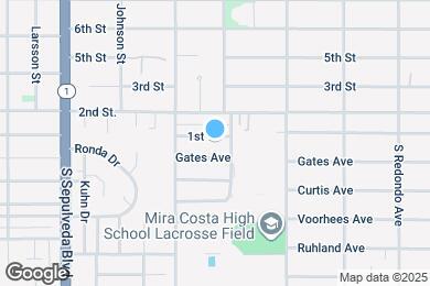 Map image of the property - 1340 1st St