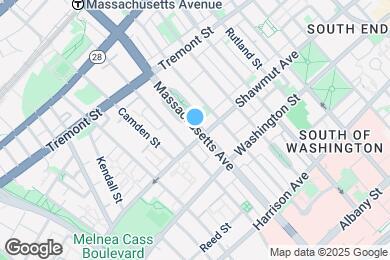 Map image of the property - 583 Massachusetts Ave