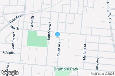 Map image of the property - 4523 Homer Ave