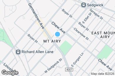 Map image of the property - 21 E Mt Pleasant Ave