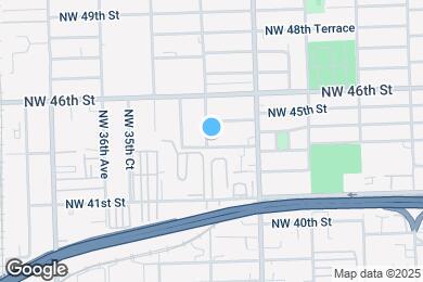 Map image of the property - 3295 NW 43rd Ter