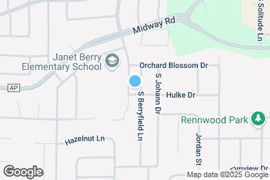 Map image of the property - 1700 Hulke Dr