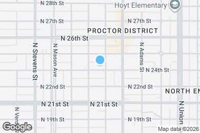 Map image of the property - 4005 N 24th St