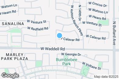 Map image of the property - 15029 W Calavar Rd