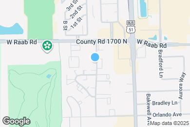 Map image of the property - 1505 Northbrook Dr