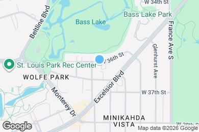 Map image of the property - 4319 W 36th St