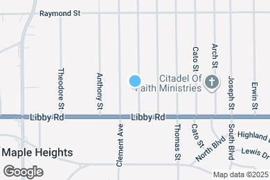 Map image of the property - 5200 Catherine St