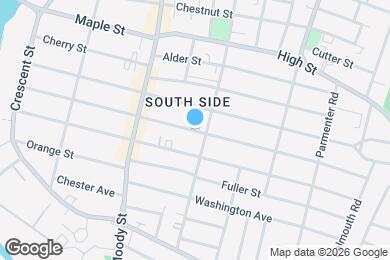 Map image of the property - 156 Brown St