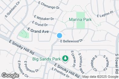 Map image of the property - 17703 E Bellewood Dr