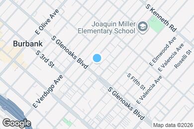 Map image of the property - 428 E Santa Anita Ave