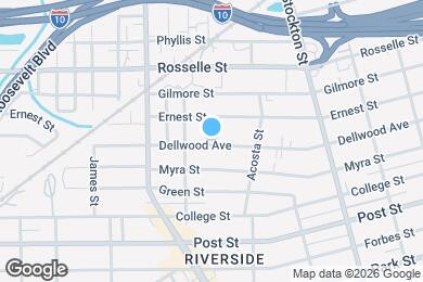 Map image of the property - 2651 Dellwood Ave