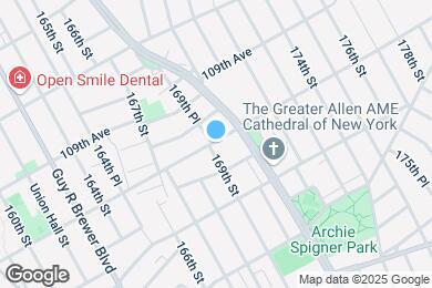 Map image of the property - 16908 110th Ave