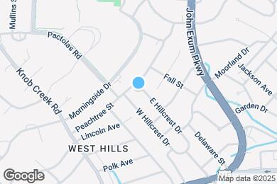 Map image of the property - 923 Hillcrest E Dr