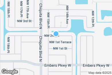 Map image of the property - 1436 NW 2nd St