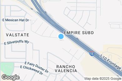 Map image of the property - 5090 E Butterweed Dr
