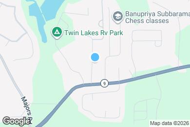 Map image of the property - 3060 Glen Wallace Dr