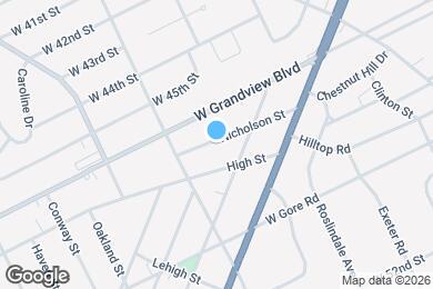 Map image of the property - 1429 Nicholson St