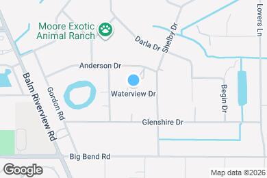 Map image of the property - 12106 Waterview Dr