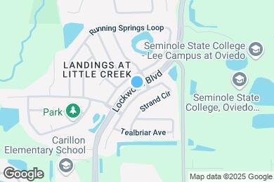Map image of the property - 2842 Strand Cir