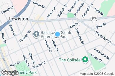 Map image of the property - 53 Shawmut St