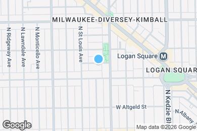 Map image of the property - 3417 W Drummond Pl