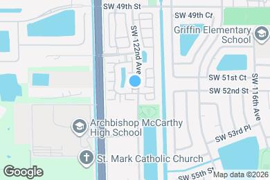 Map image of the property - 5232 SW 122nd Ter