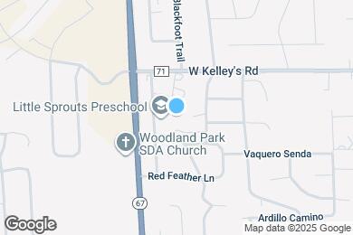 Map image of the property - 1151 Blackfoot Trail
