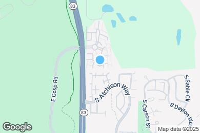 Map image of the property - 13792 E Lehigh Ave