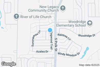 Map image of the property - 409 Dogwood Trail