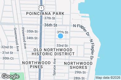 Map image of the property - 426 34th St