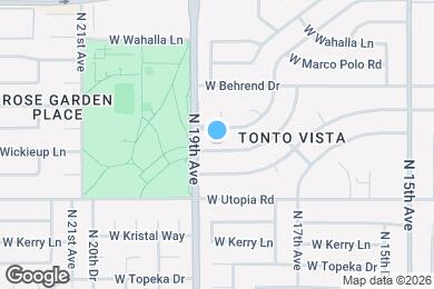 Map image of the property - 1830 W Oraibi Dr