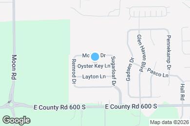 Map image of the property - 6428 Oyster Key Ln