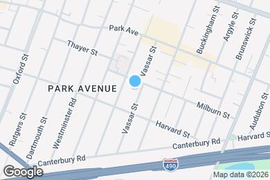 Map image of the property - 115 Vassar St