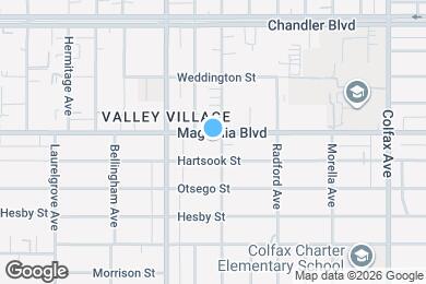 Map image of the property - 12006 Magnolia Blvd