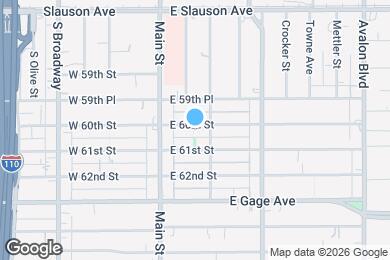 Map image of the property - 144 E 60th St