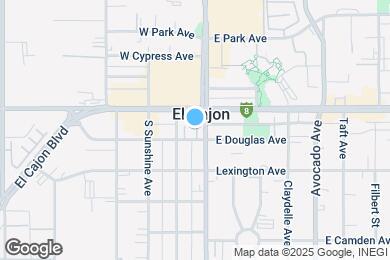 Map image of the property - 118 W Douglas Ave
