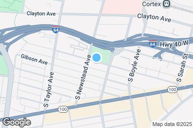 Map image of the property - 4386 Chouteau Ave