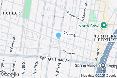 Map image of the property - 501 Fairmount Ave