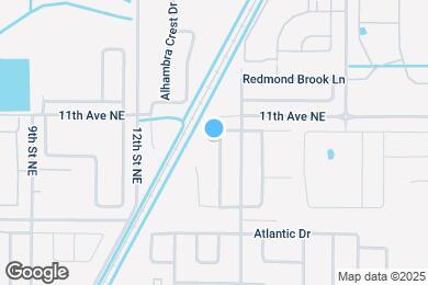 Map image of the property - 1438 Delano Trent St