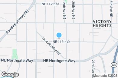 Map image of the property - 1714 NE 113th St
