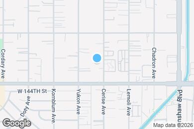 Map image of the property - 14103 Cerise Ave
