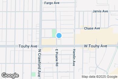 Map image of the property - 7225 E Prairie Rd