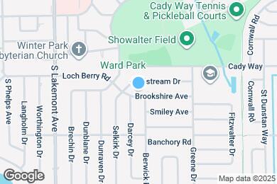 Map image of the property - 2213 Brookshire Ave