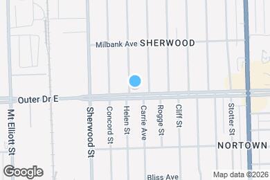 Map image of the property - 4143 Outer Dr E