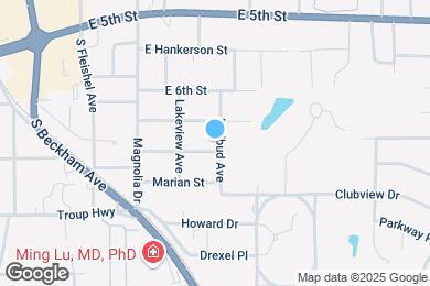 Map image of the property - 1428 Sunset Dr