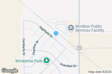 Map image of the property - 1558 Highfield Dr